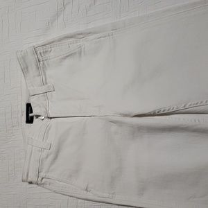 J Crew white denim jeans